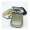 Rolling Tin Tray Custom Printing Metal Tin Container for Rolling Smoke